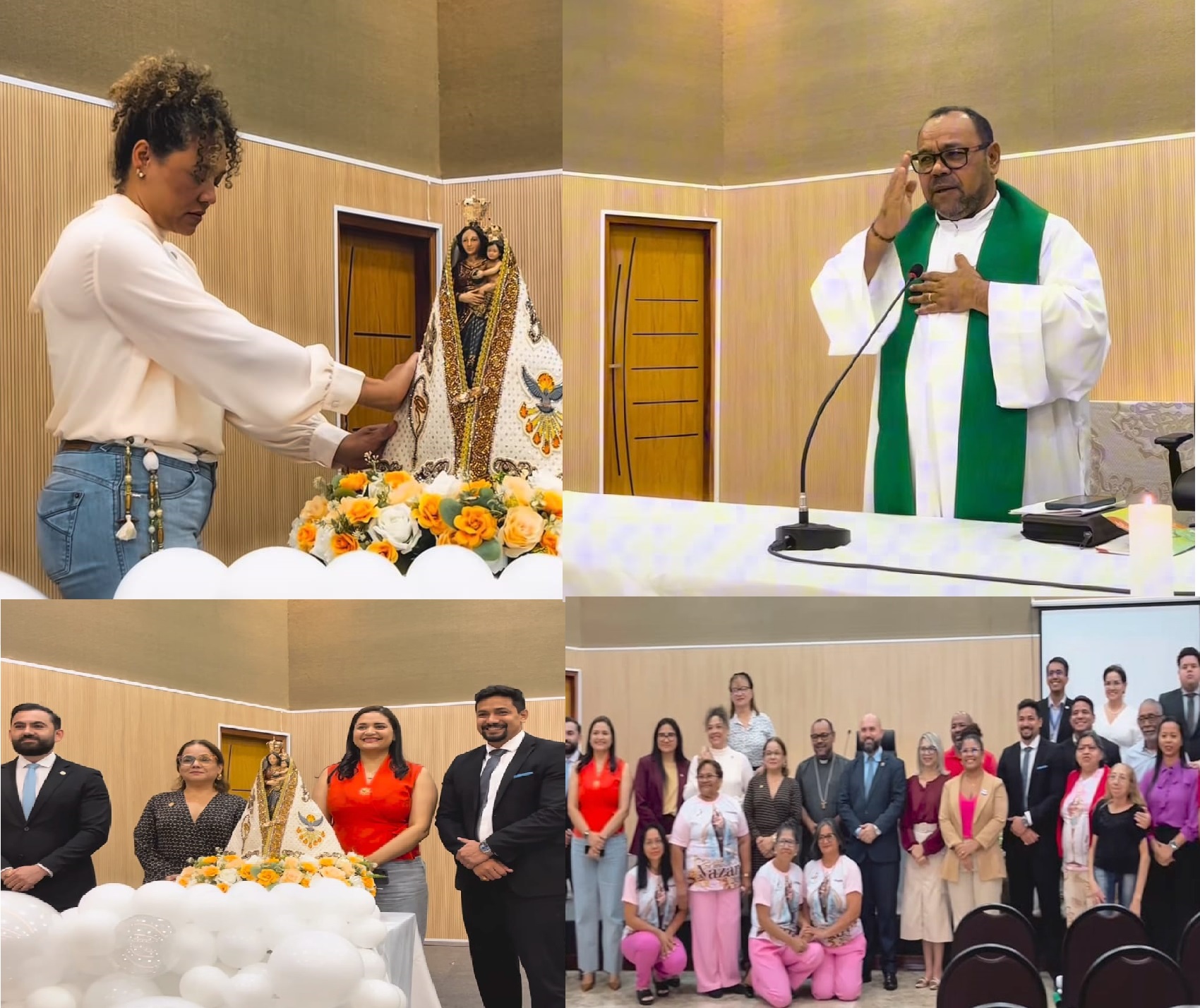 Círio de Nazaré 2025: Imagem peregrina visita sede da OAB-AP